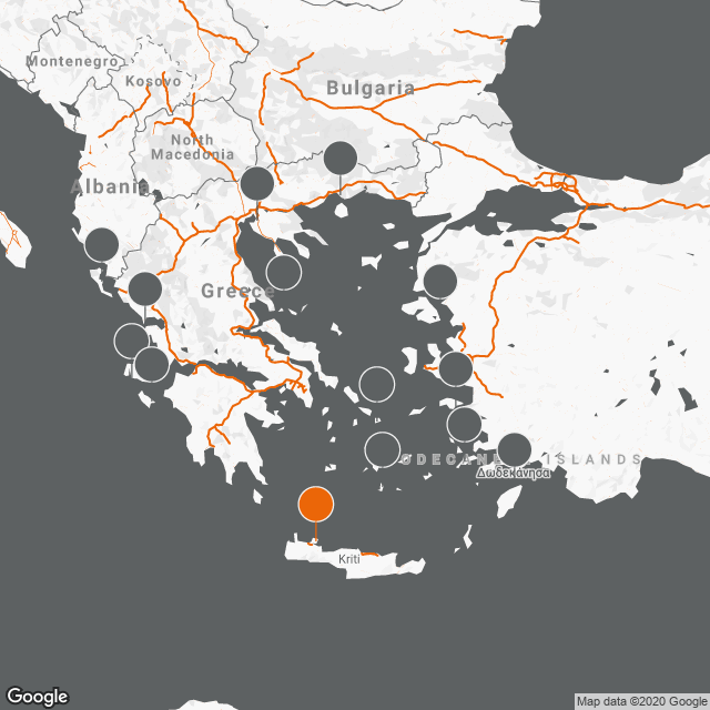 Αεροδρόμιο Χανίων «Ιωάννης Δασκαλογιάννης» CHQ map