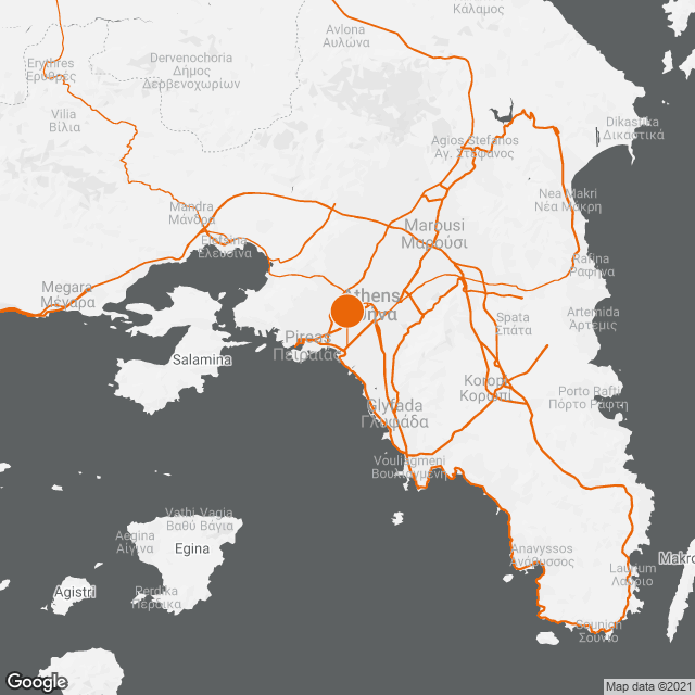 Rea Maternity Hospital in Piraeus map