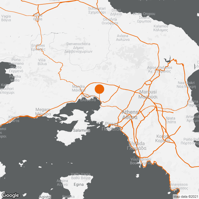 Σιλό Halyps Cement Α.Ε. map